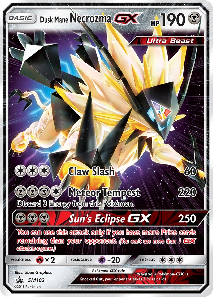 Dusk Mane Necrozma SM102