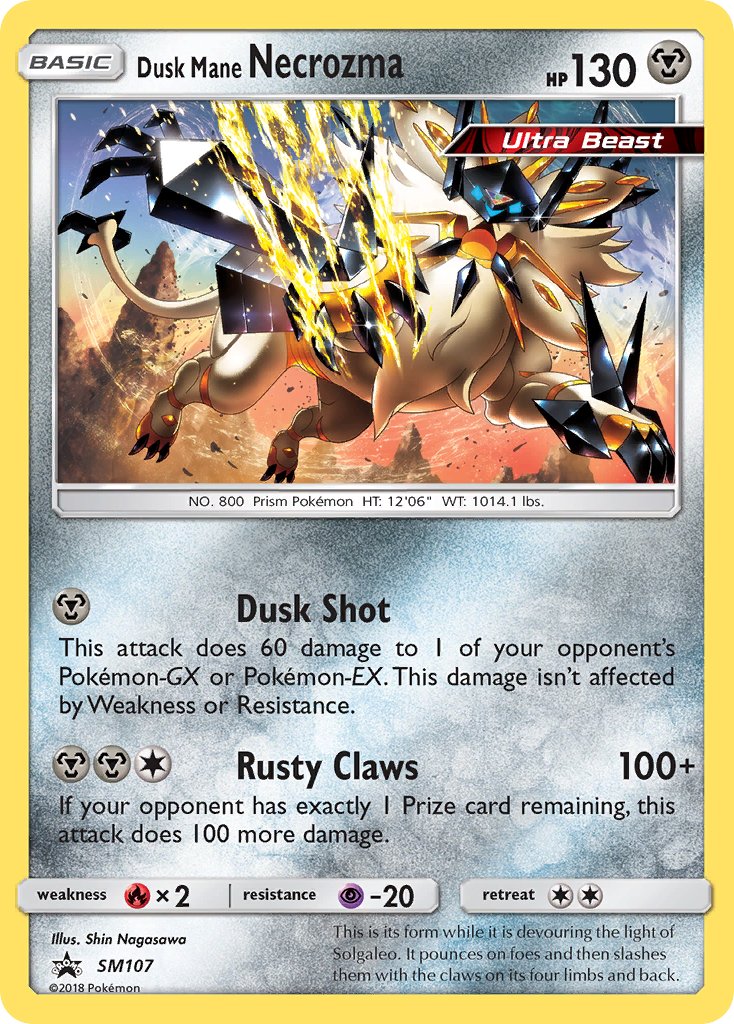 Dusk Mane Necrozma SM107