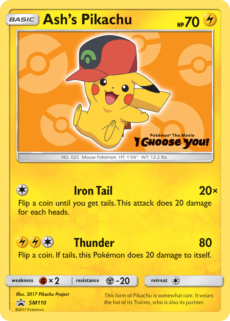 Ash's Pikachu SM110