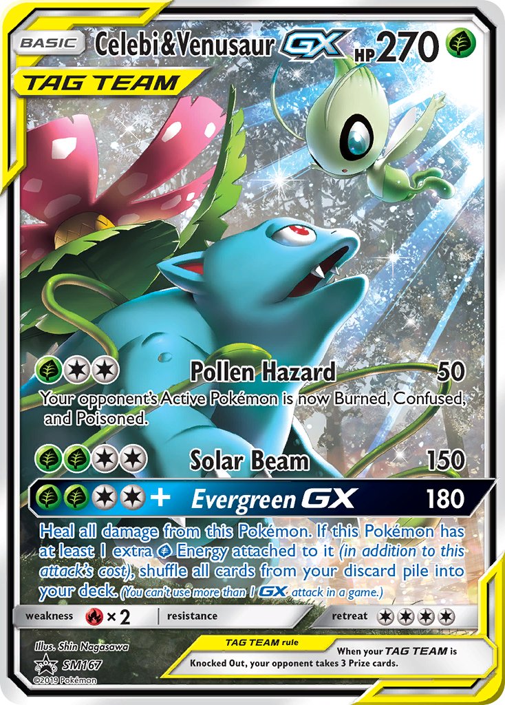 Celebi & Venusaur SM167