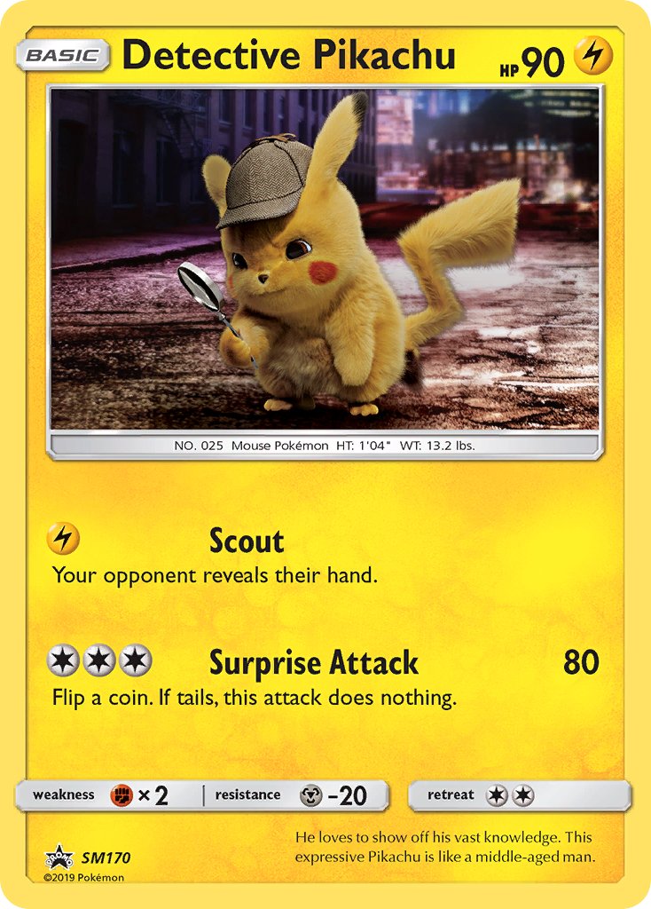 Detective Pikachu SM170