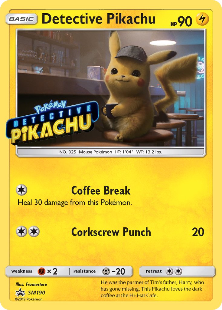Detective Pikachu SM190