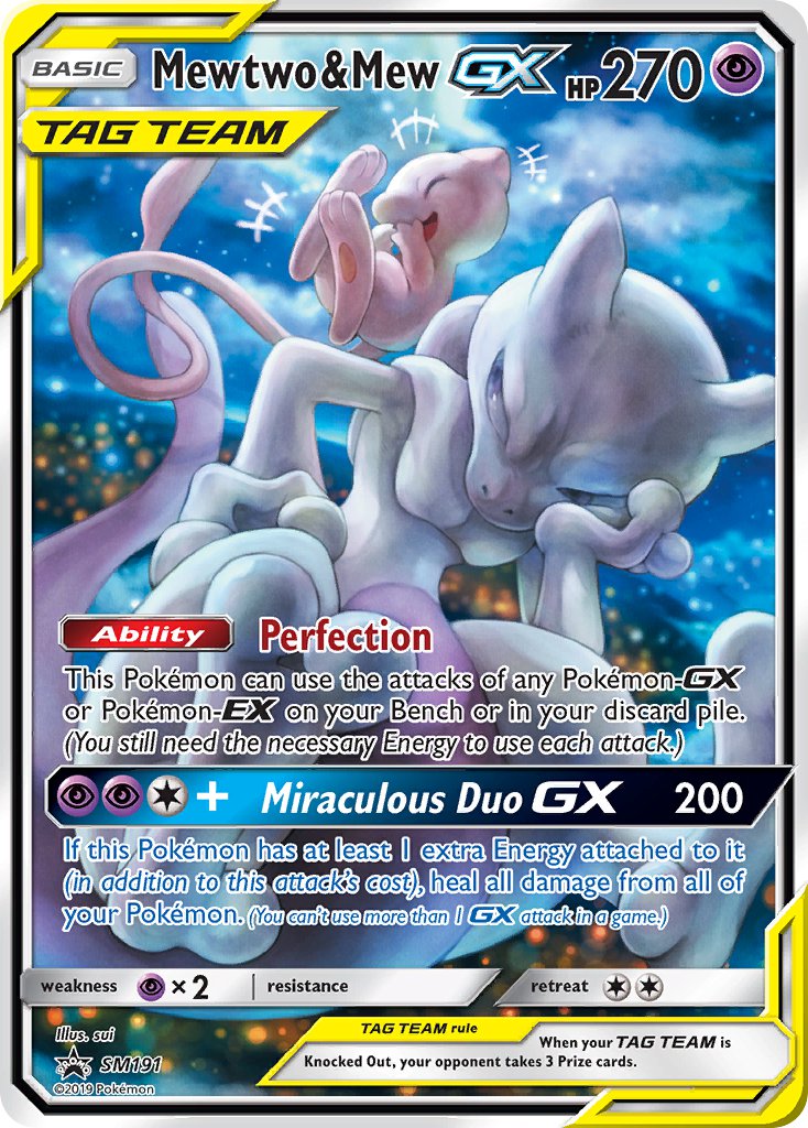 Mewtwo & Mew SM191