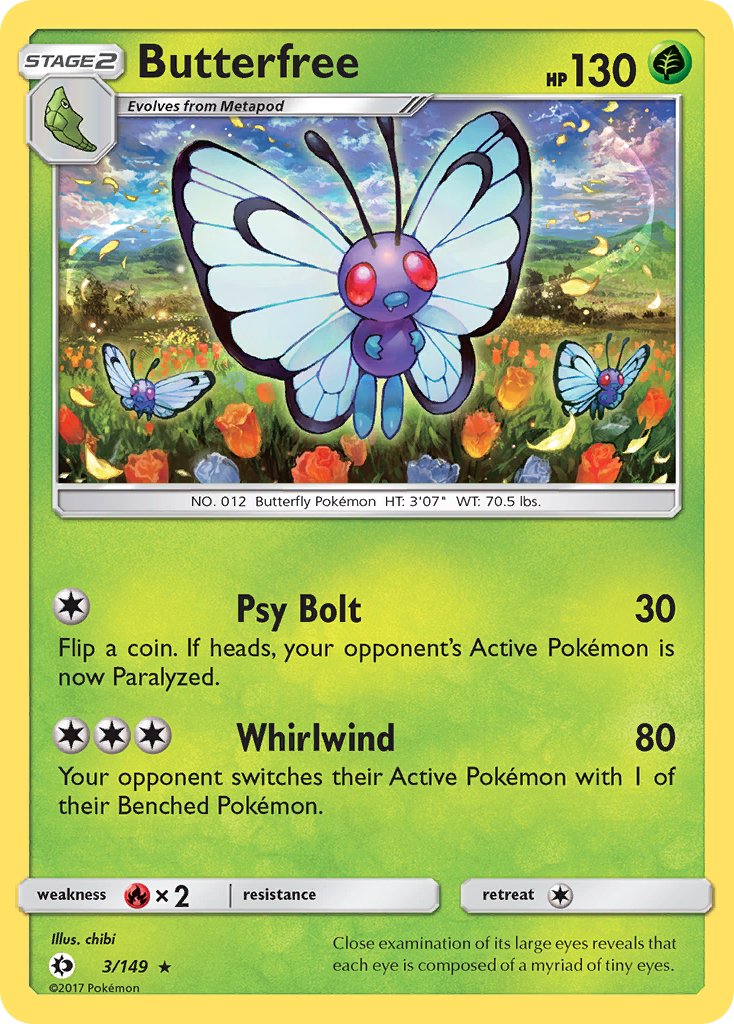 Butterfree 3/149