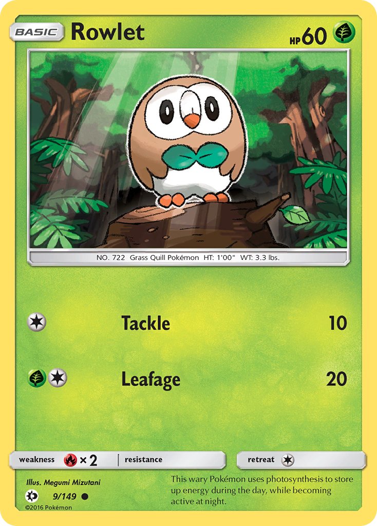Rowlet 9/149