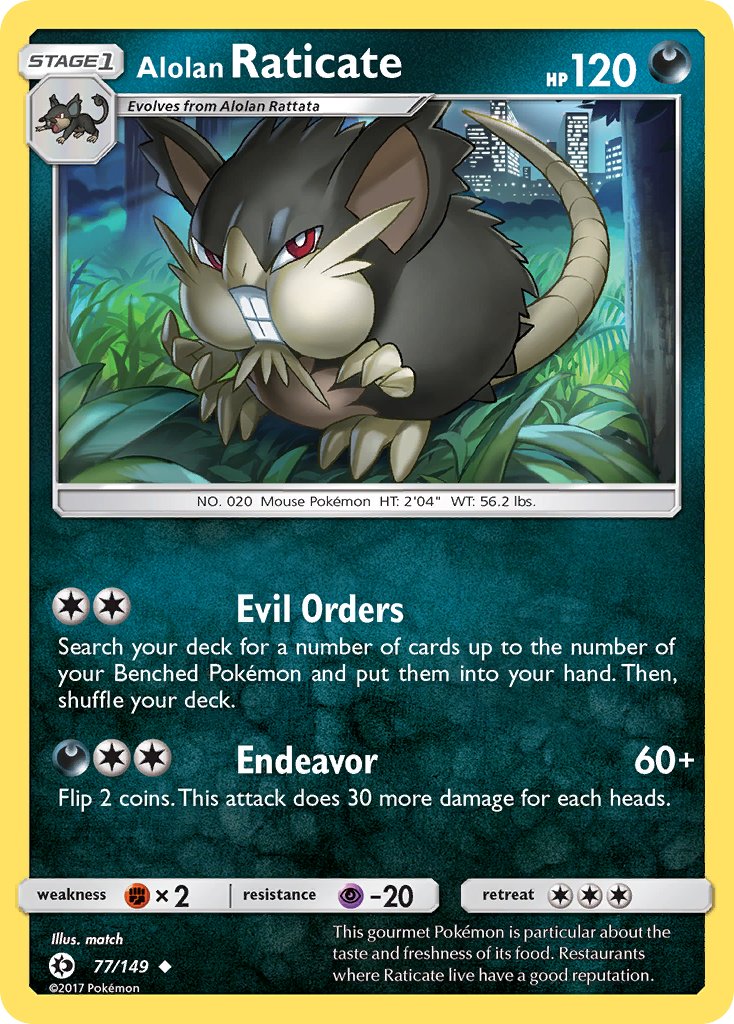 Alolan Raticate 77/149