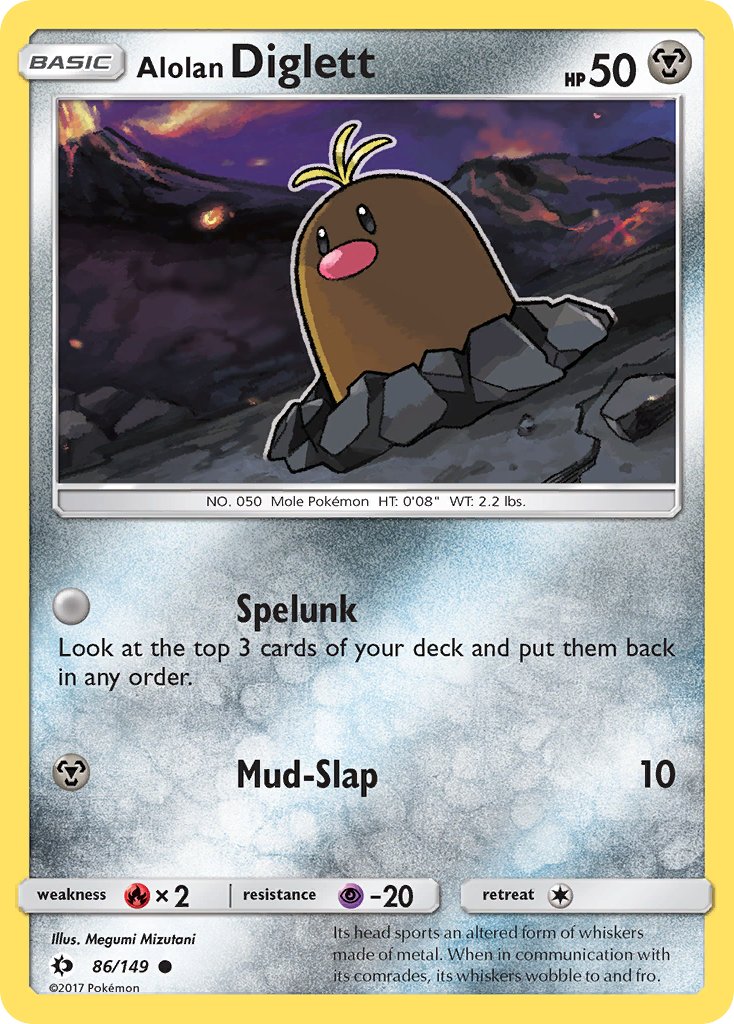 Alolan Diglett 86/149