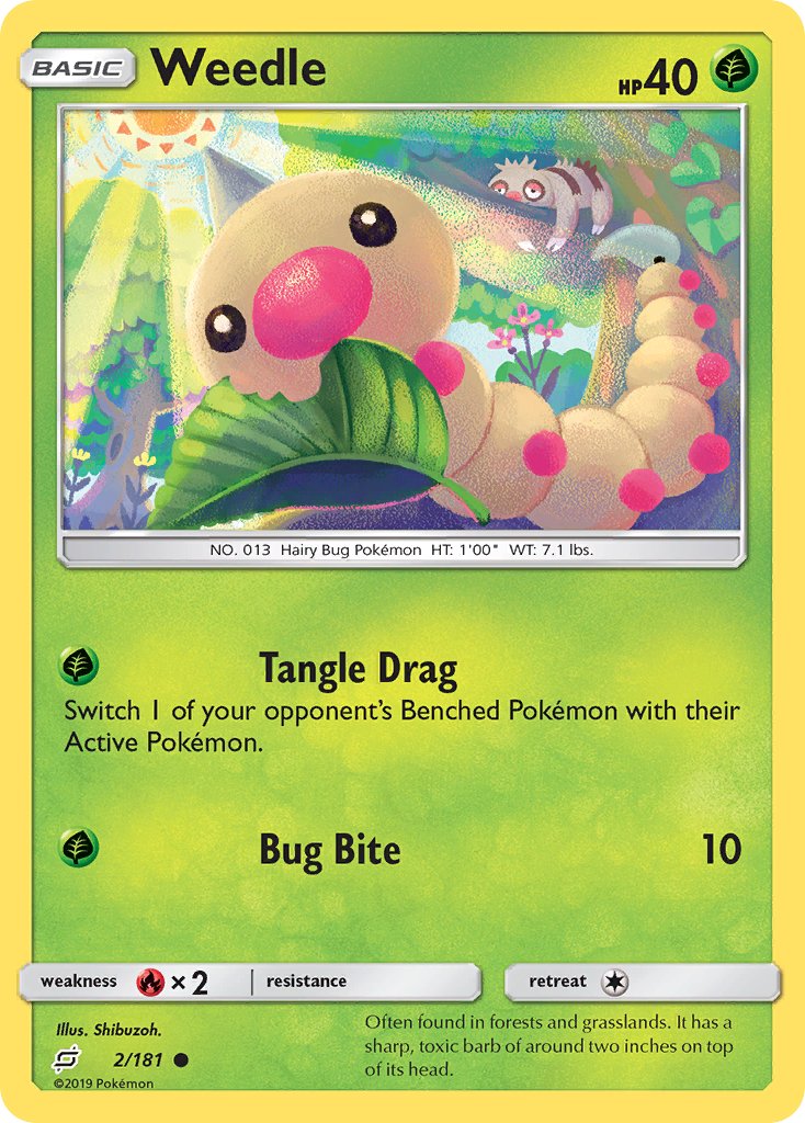 Weedle 2/181