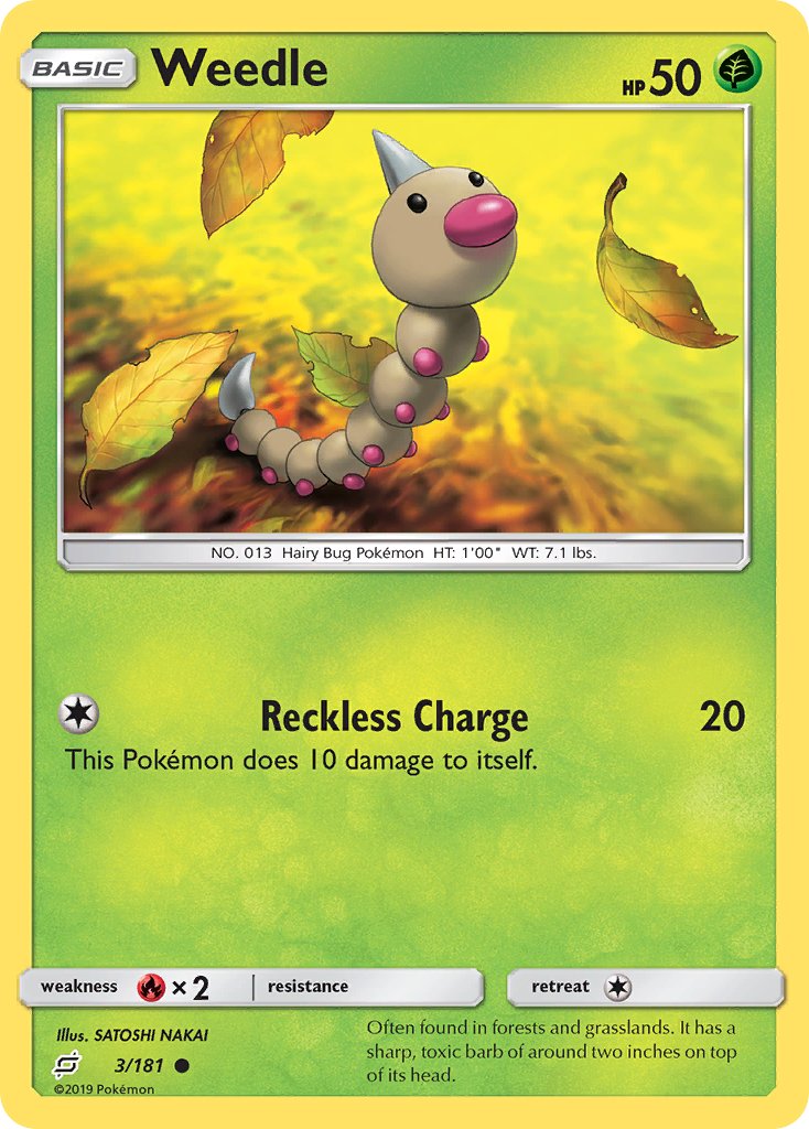 Weedle 3/181