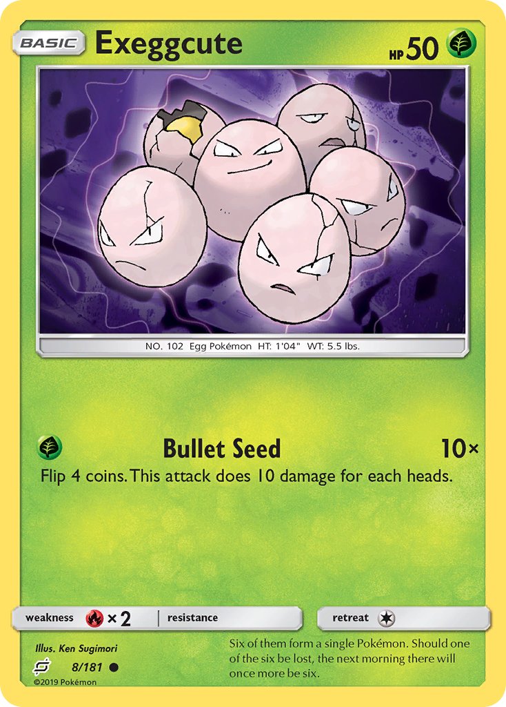 Exeggcute 8/181