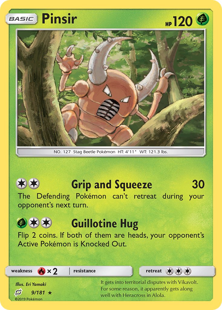 Pinsir 9/181