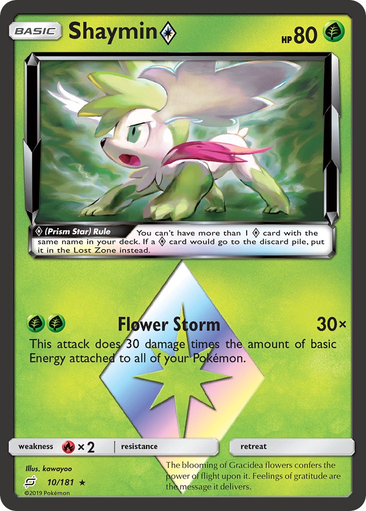 Shaymin Prism Star 10/181