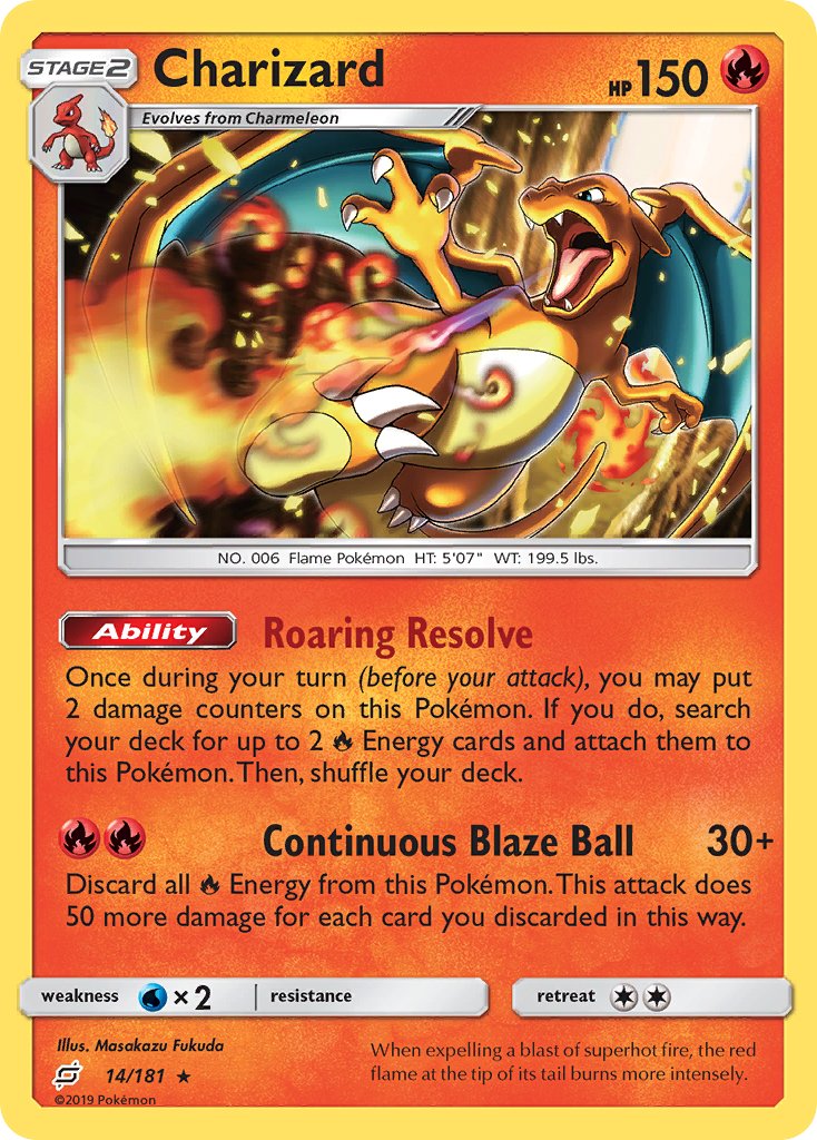 Charizard 14/181