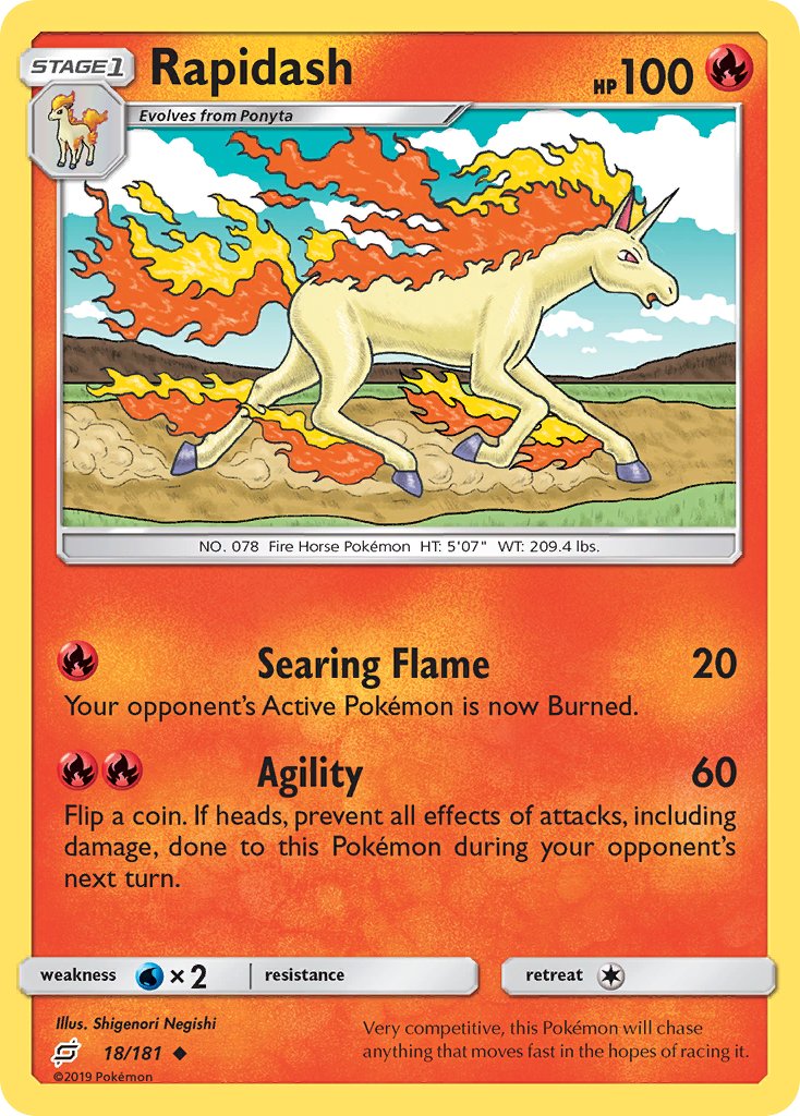 Rapidash 18/181