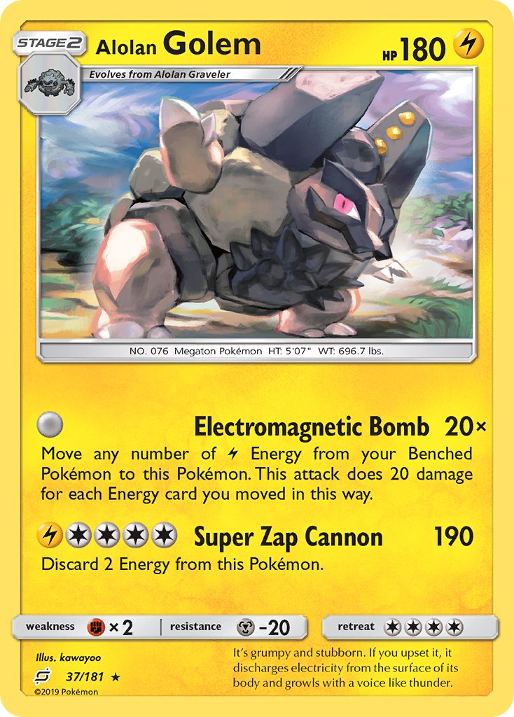 Alolan Golem 37/181