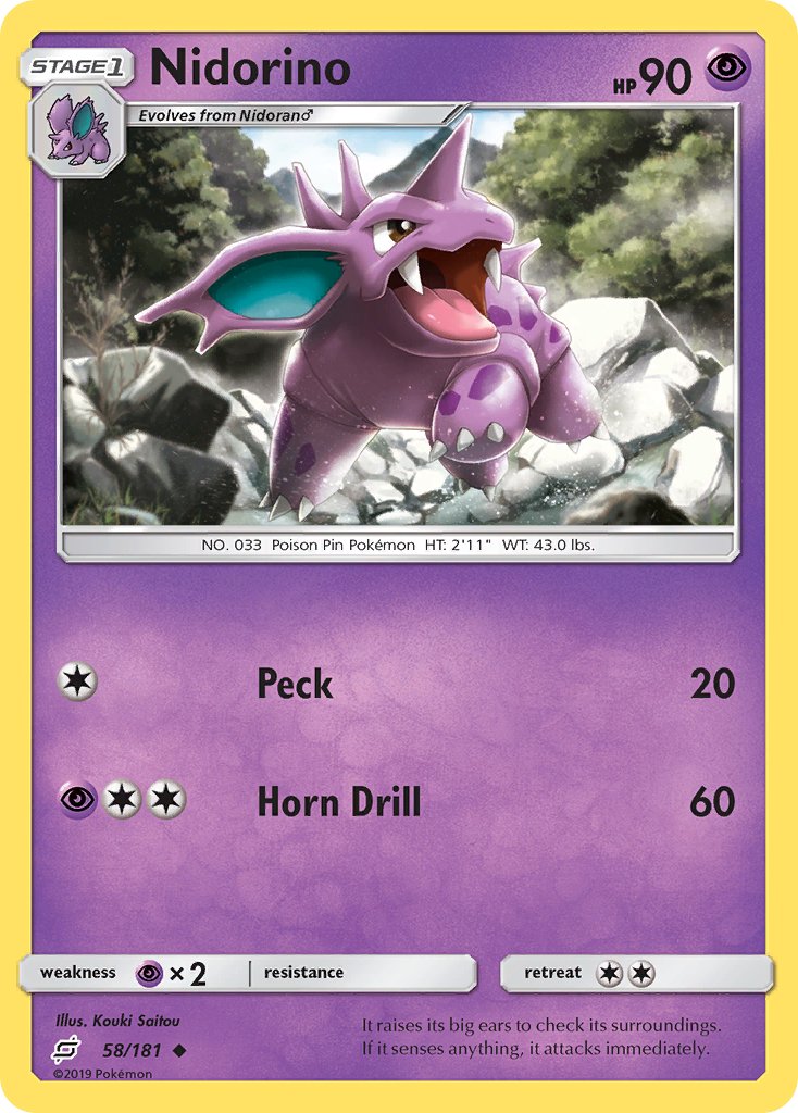 Nidorino 58/181