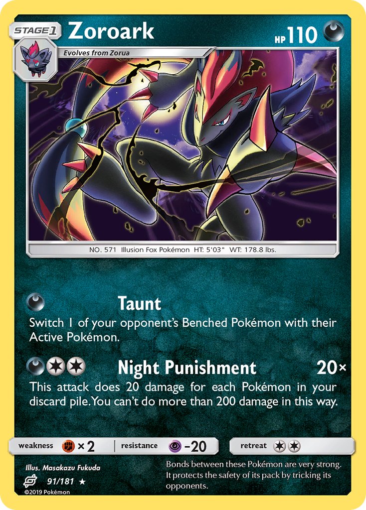 Zoroark 91/181