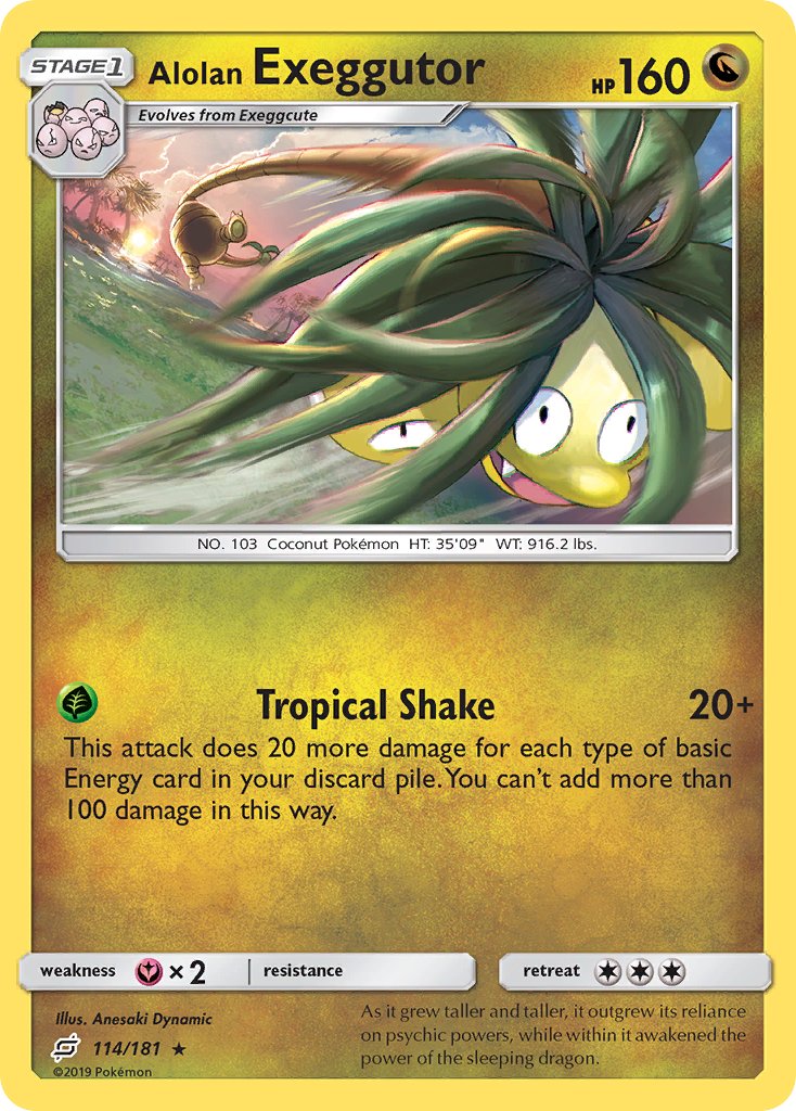 Alolan Exeggutor 114/181