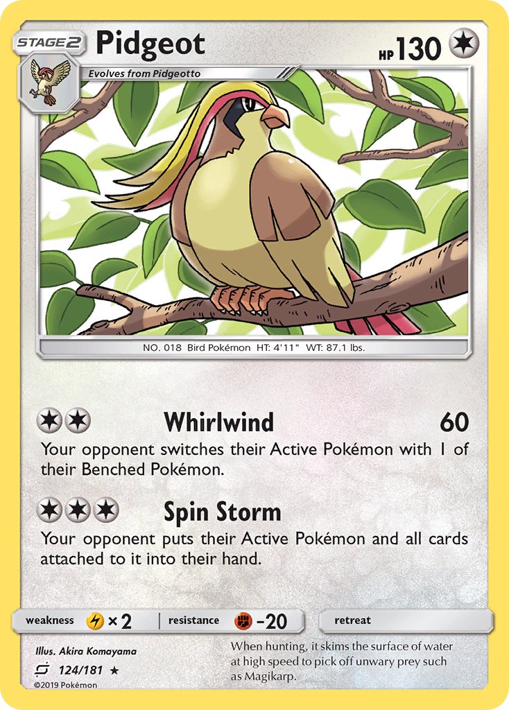 Pidgeot 124/181