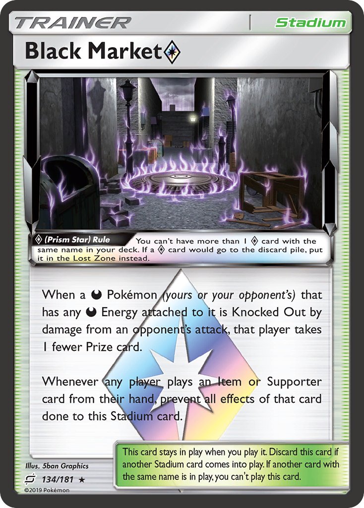 Black Market Prism Star 134/181