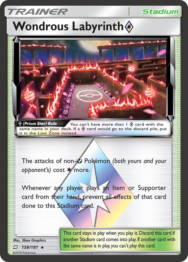 Wondrous Labyrinth Prism Star 158/181