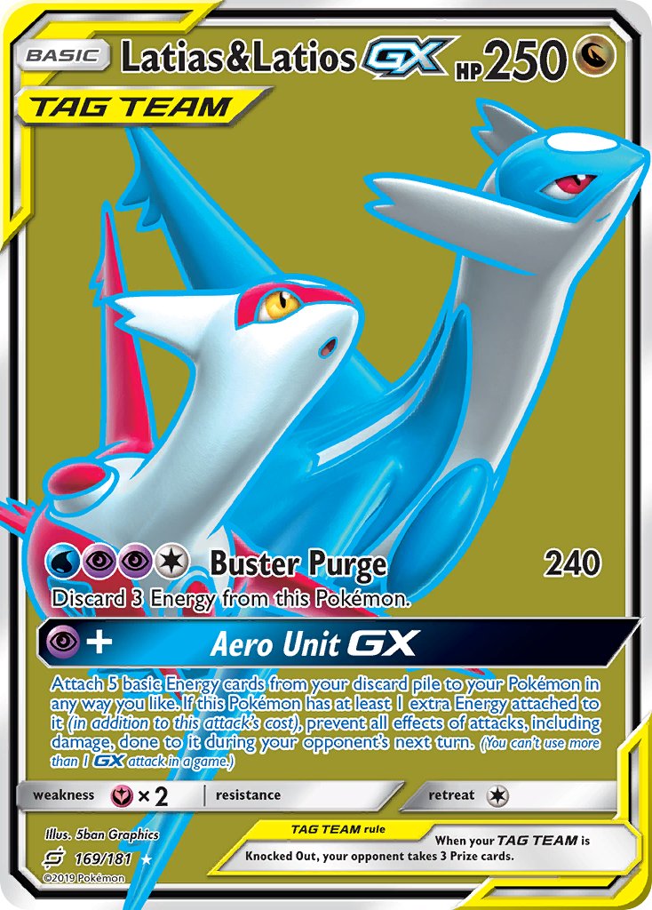 Latias & LatiosTag Team GX 169/181