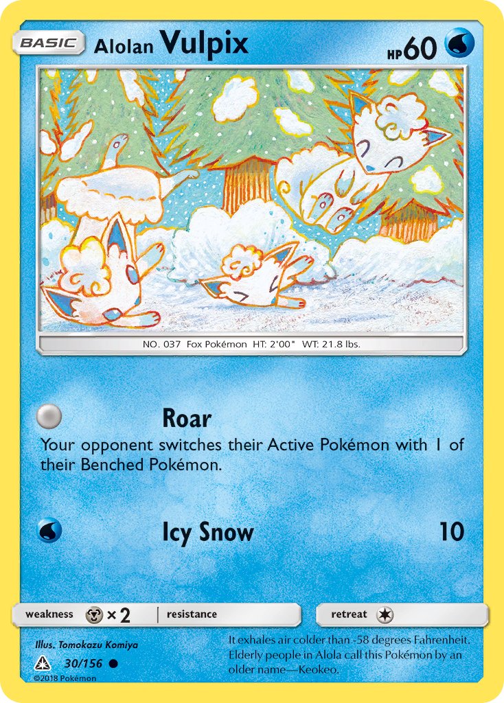 Alolan Vulpix 30/156