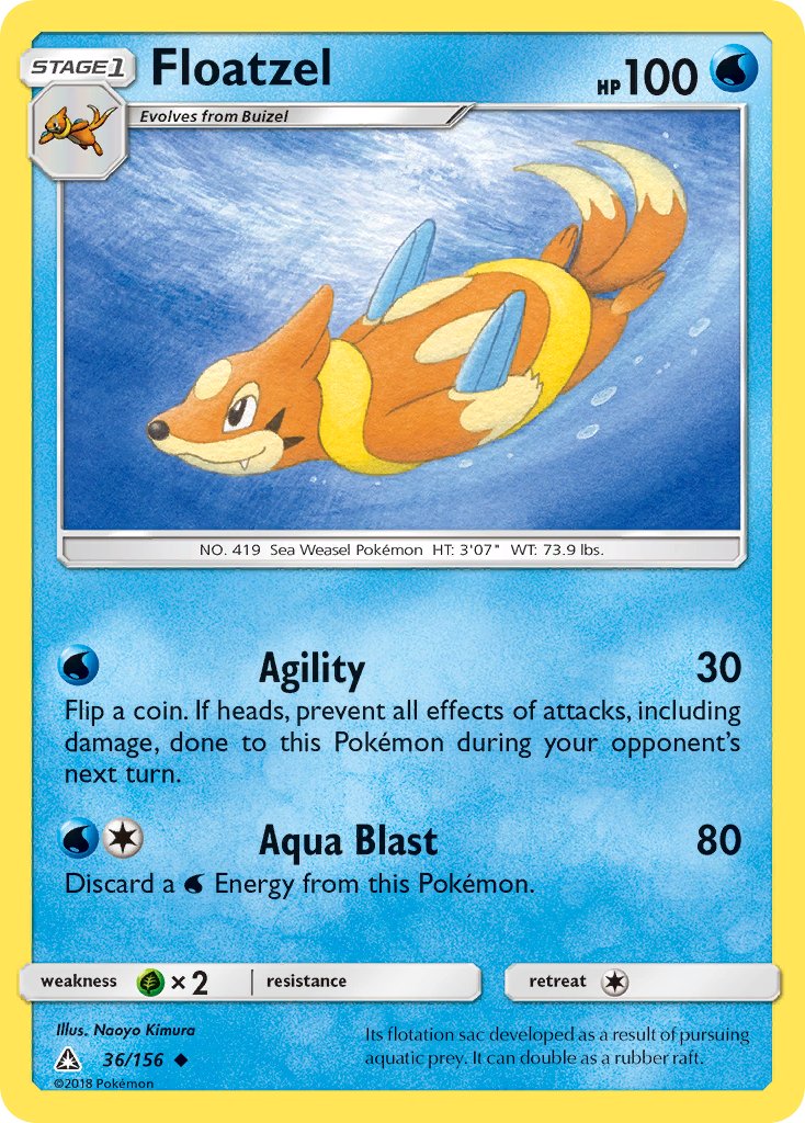 Floatzel 36/156