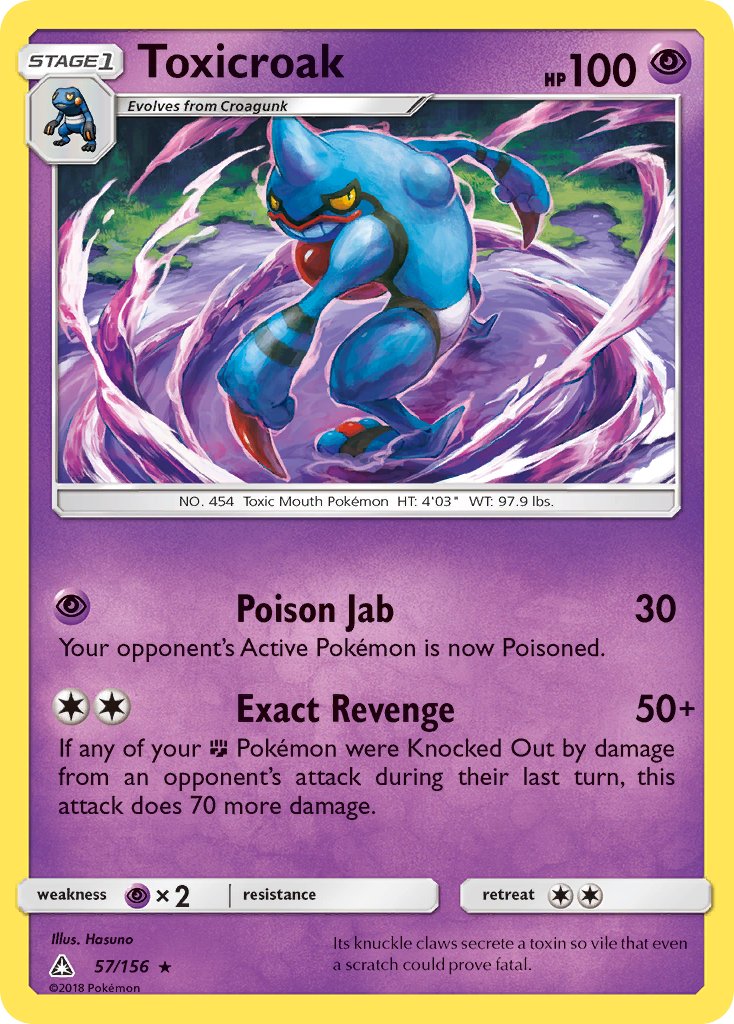 Toxicroak 57/156