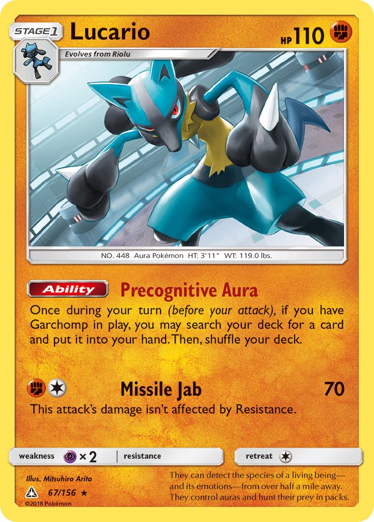 Lucario 67/156