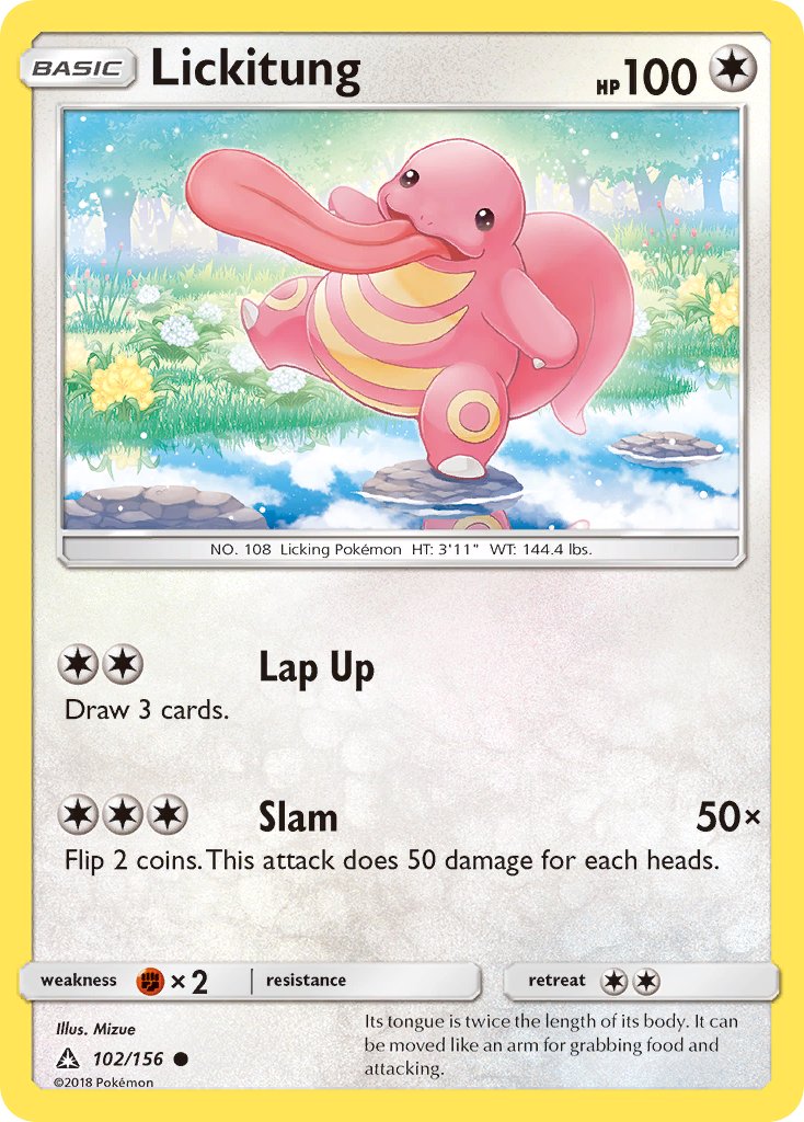 Lickitung 102/156
