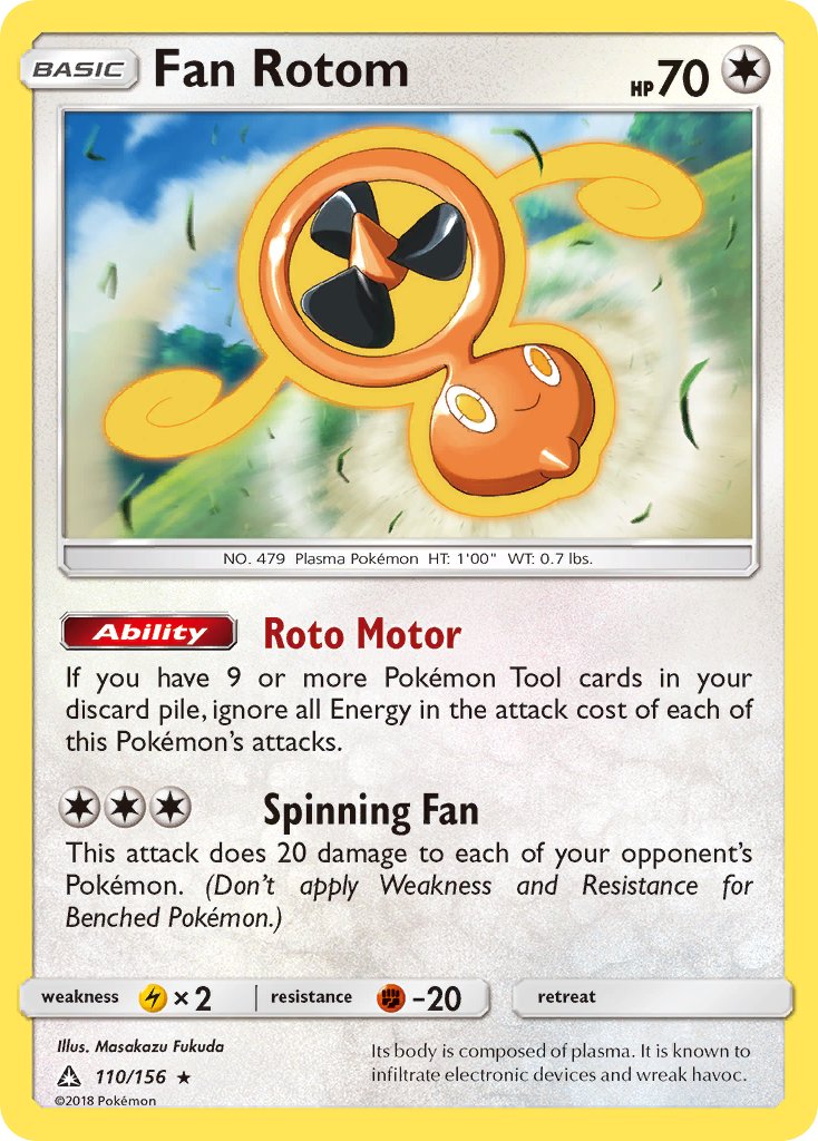 Fan Rotom 110/156
