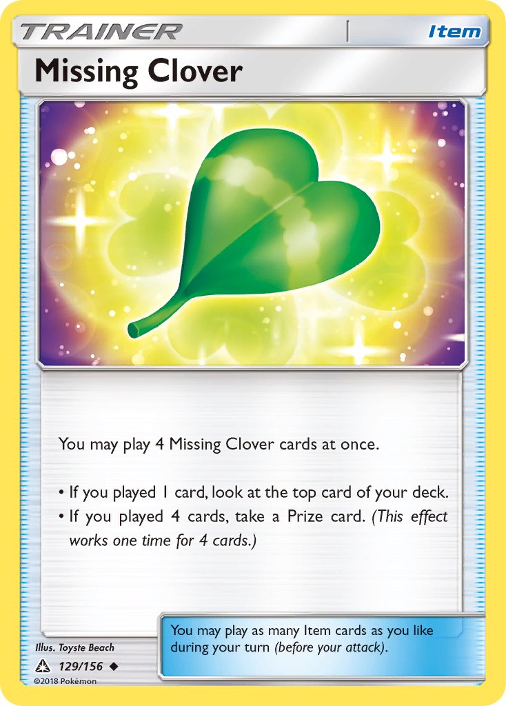 Missing Clover 129/156