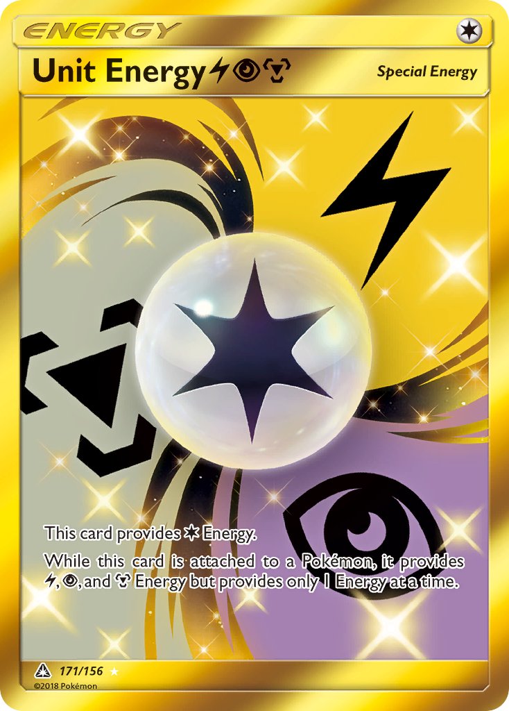 Unit Energy LightningPsychicMetal 171/156