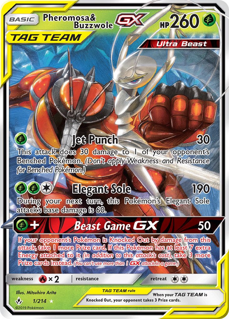 Pheromosa & BuzzwoleTag Team GX 1/214