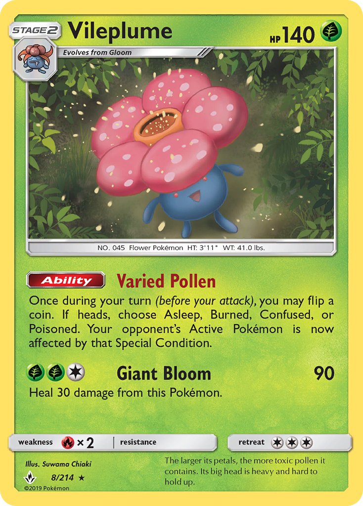 Vileplume 8/214