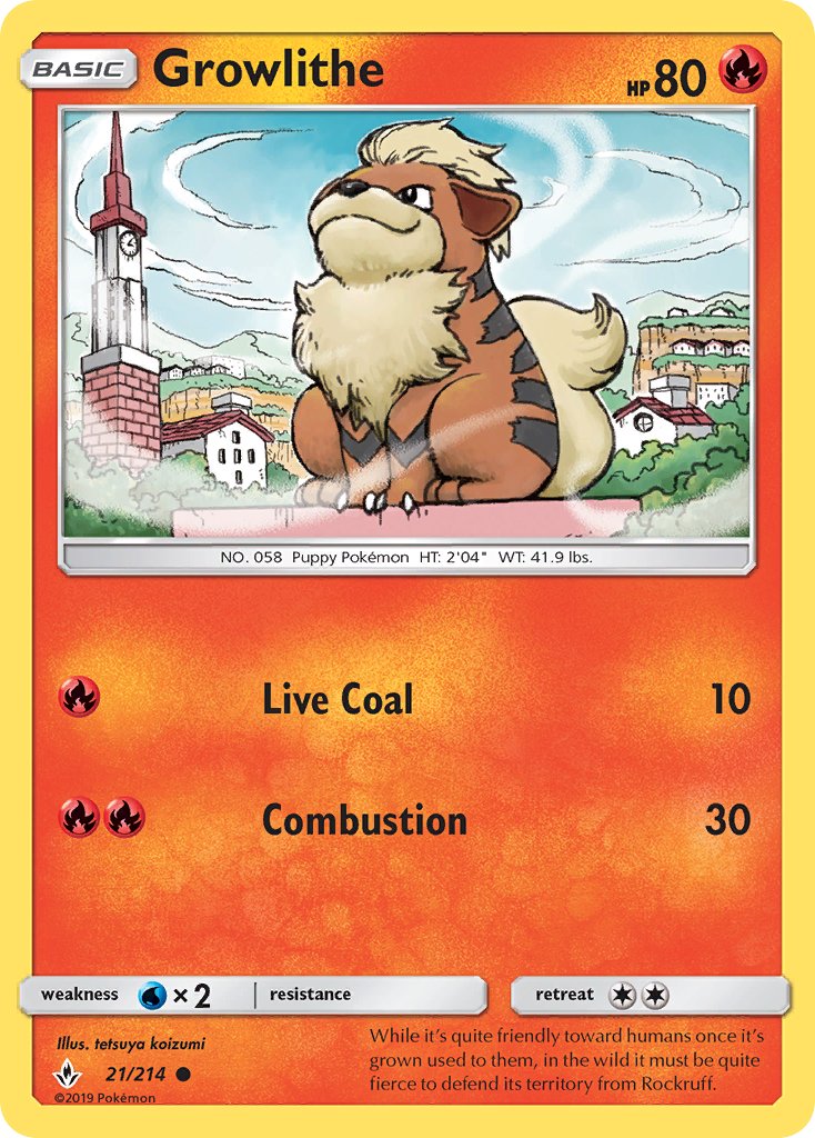 Growlithe 21/214