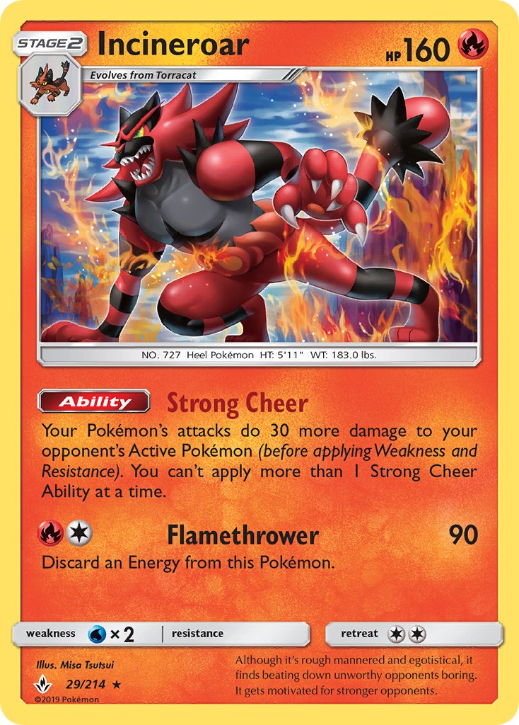 Incineroar 29/214
