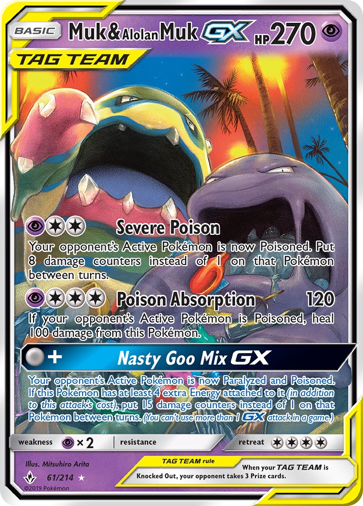 Muk & Alolan MukTag Team GX 61/214