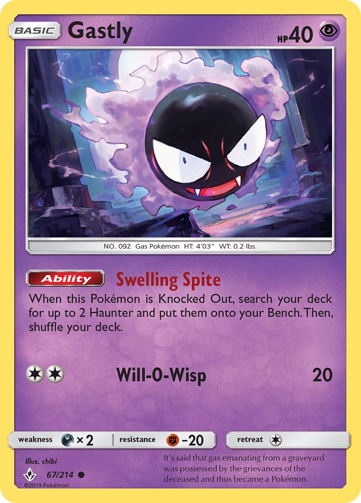 Gastly 67/214