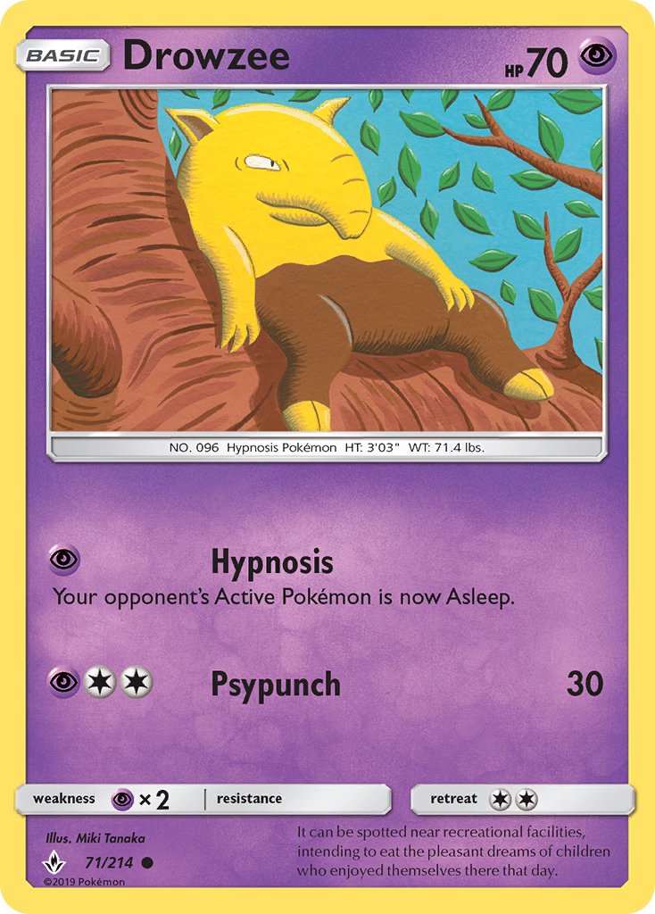 Drowzee 71/214
