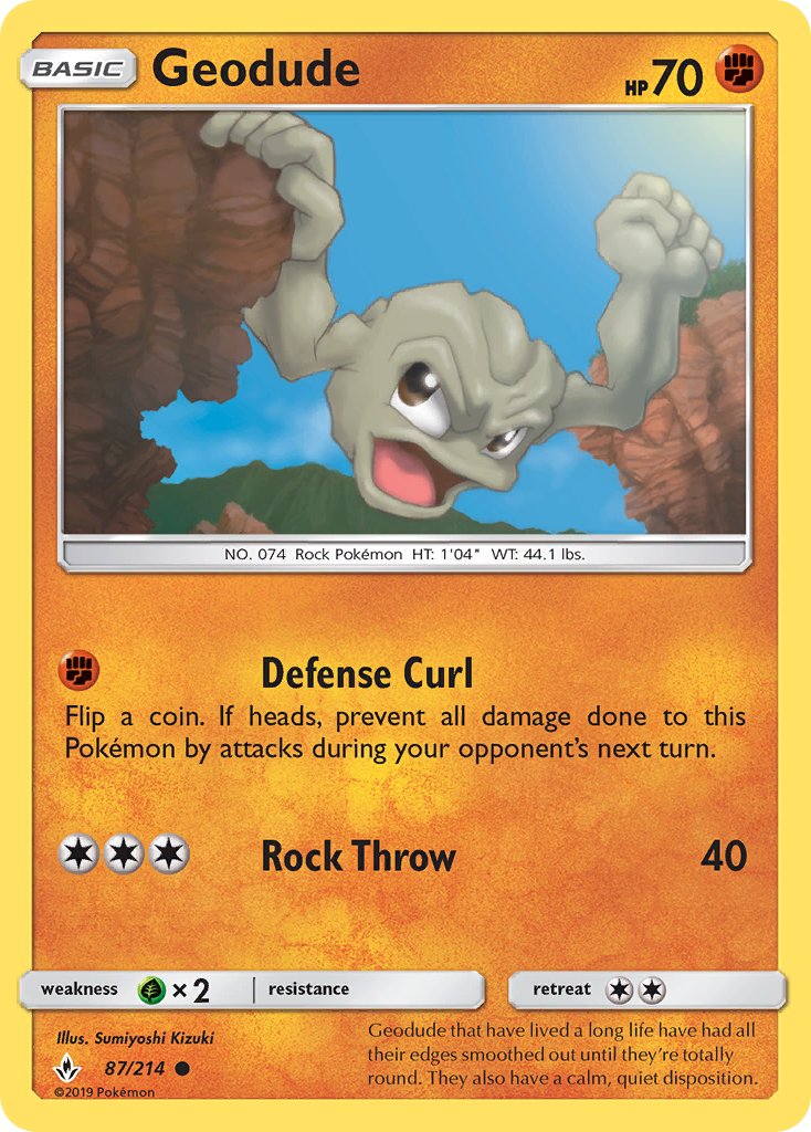 Geodude 87/214