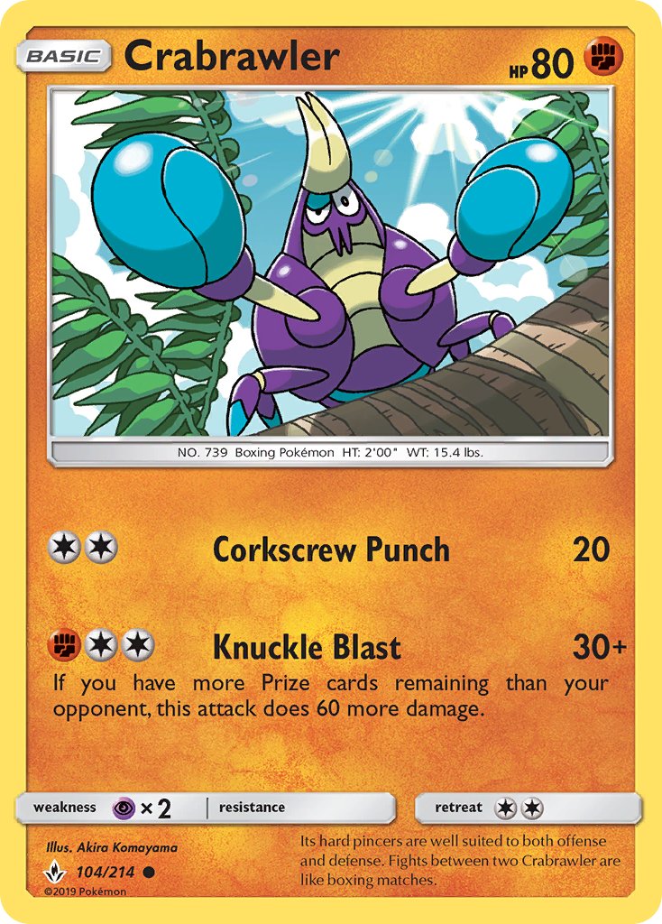Crabrawler 104/214