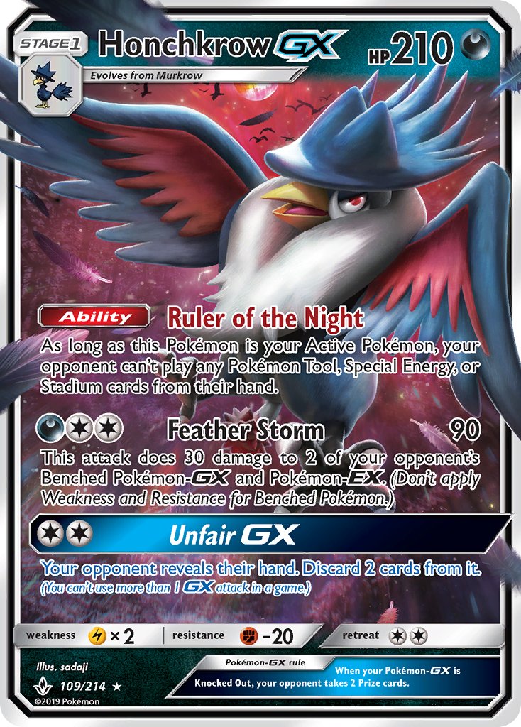 HonchkrowGX 109/214