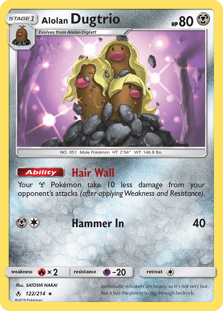 Alolan Dugtrio 122/214