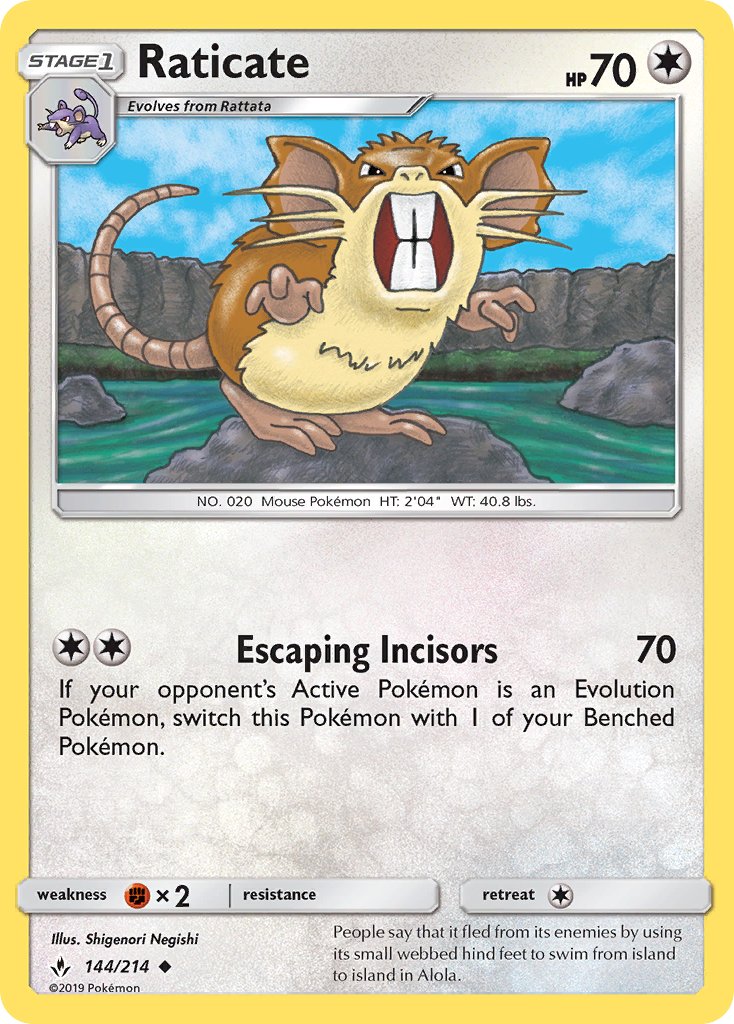 Raticate 144/214