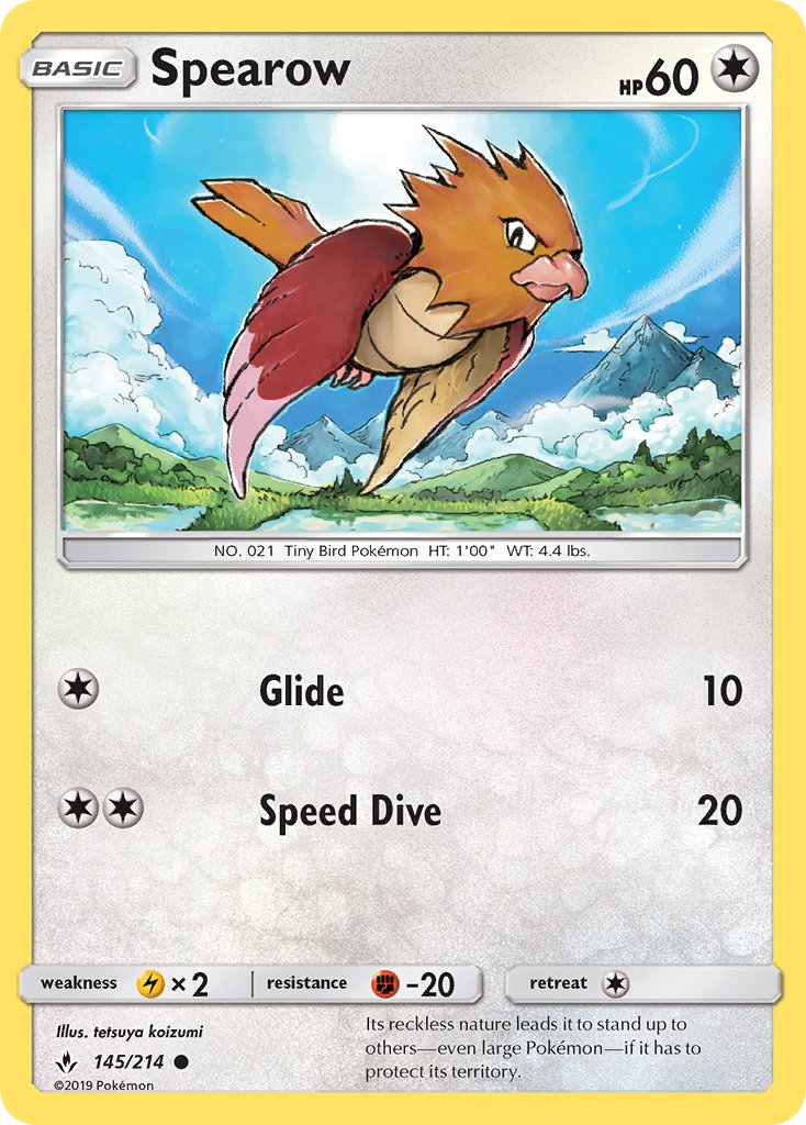Spearow 145/214