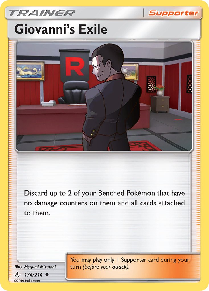 Giovanni's Exile 174/214