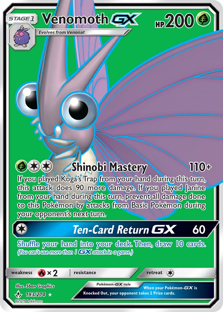 VenomothGX 193/214