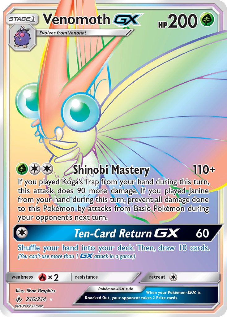 VenomothGX 216/214
